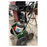 Vtg Push Mower, Scottï¿½s Seeder.