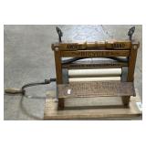 Antique Anchor Bicycle Wringer Washer.