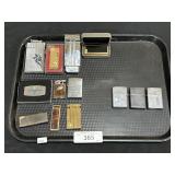 Novelty & Advertising Lighters (3 Zippo).