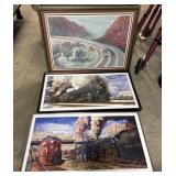 (3) Pennsylvania RailRoad Prints.