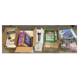 Books, Inflatables, Bowl, Games.