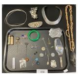 24KT Gold Flakes, Sterling Silver Jewelry, Pins.