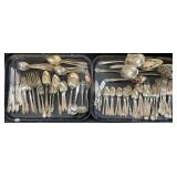 Assorted Plated Flatware, Wallace, WM Rogers.