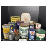 Vintage Garage Oils.