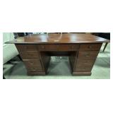 Mahogany Executive Desk.