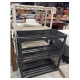 (3) Rubbermaid Shelves.