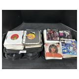 45-RPM Records (Star Wars, Lennon, Idol).