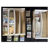 Variety Of Topps Baseball Trading Cards.