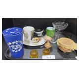 Assortment Of Mugs & Dishes.