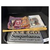 S.V.G.O License Plates, Belt Buckles.