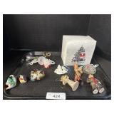 Assortment Of Christmas Ornaments.