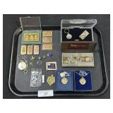 Watergate Bronze Bars, Waltham Pocket Watch.