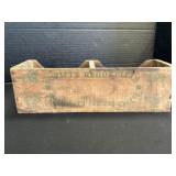 Primitive Swifts Brookfield Cheese Box Wall Shelf.
