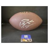 Peyton Manning Autographed Football.