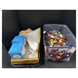 Box Of Army Toys, Movie Projector.