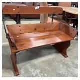Pine Wagon Bench.