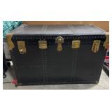 Large Steamer Style Trunk.
