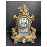 Antique French Gilt Mantle Clock.