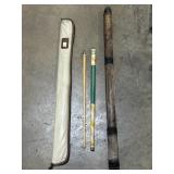 Miller Beer Billiards Pool Stick & Bamboo.