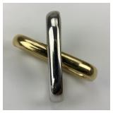 14KT Yellow & White Gold Linked Pendant.