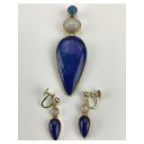 14KT Gold Multi Gemstone Jewelry Set.