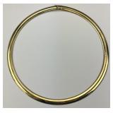 14KT Gold Omega Chain Choker.