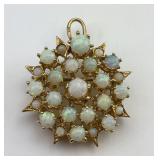 14KT Gold & Opal Pendent.