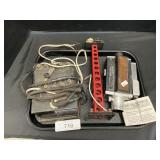 Lionel Transformer, Train Tower, B&H Film Camera.