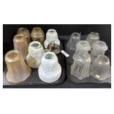 Lot Of Vintage Lamp Shades.