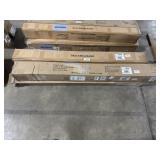 (4) NOS Steel Aid Non-Screw Awnings.