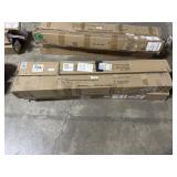 (4) NOS Steel Aid Non-Screw Awnings.