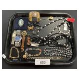 Anne Klein Costume Jewelry, Wrist Watches.