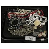 Sterling Silver Pin, Costume Jewelry.