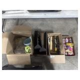 Vintage Coke Cans, Magazines, Glass Jars.