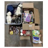 Toys, California Raisins, Hershey Memorabilia.