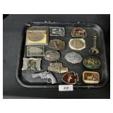 Belt Buckles, Ford, Farming & Hunting Theme.