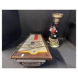 Michelob Advertising Light, Hobo Clown Lamp.