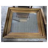 Gold Gilded Wall Mirror.