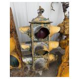 Neat Vtg 4way Traffic Light.