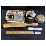 Local Pa Advertising, Buttons, Sewing Supplies.