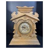 Antique Ansonia Gingerbread Mantle Clock.