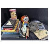 Vintage Puzzles & Games, Advertising Tins & Tray.