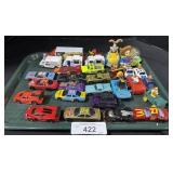 Lot Of Vintage Hot Wheels Cars, Nascar, McDonalds.