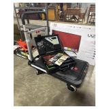 FlatForm Hand Cart, Stanley 63pc Tool Kit.