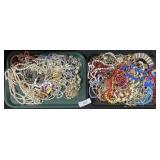 Large Lot Of Beaded & Pearl Jewelry.