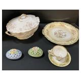 Noritake, Limoges, Royal Halsey Porcelain.