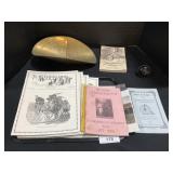 Brass Scale Basket, Bicycle Ephemera, The