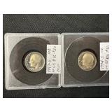 1994-S & 1997-S Proof Roosevelt Dimes.