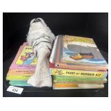 Assortment Of Comics, Puppet, Disney Books.