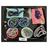 Cloisonnï¿½ Beaded Necklaces, Beaded Necklaces.